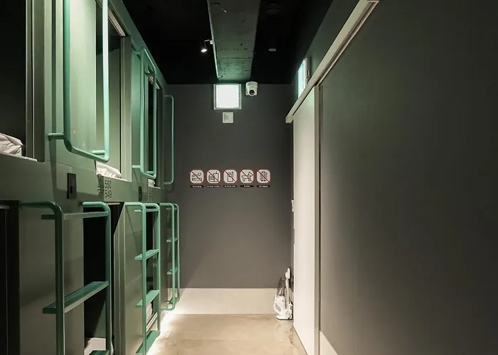 Hotel cápsula Jh Blossom Capsule And Cabin Hotel