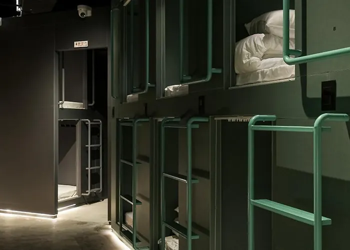 Jh Blossom Capsule And Cabin Hotel Hotel cápsula Busan