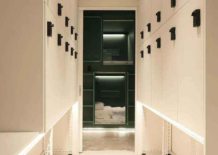 Hotel cápsula Jh Blossom Capsule And Cabin Hotel Busan