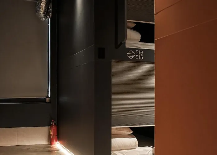 Hotel cápsula Jh Blossom Capsule And Cabin Hotel Busan